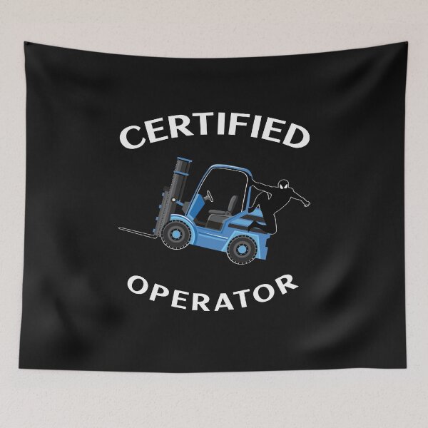 Item preview, Montacargas Ninja Operador de montacargas certificado NFBW designed and sold by TeamsterLife.