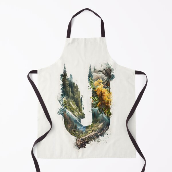 Item preview, Letter U Double Exposure designed and sold by dotperinchart.