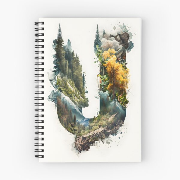 Item preview, Letter U Double Exposure designed and sold by dotperinchart.