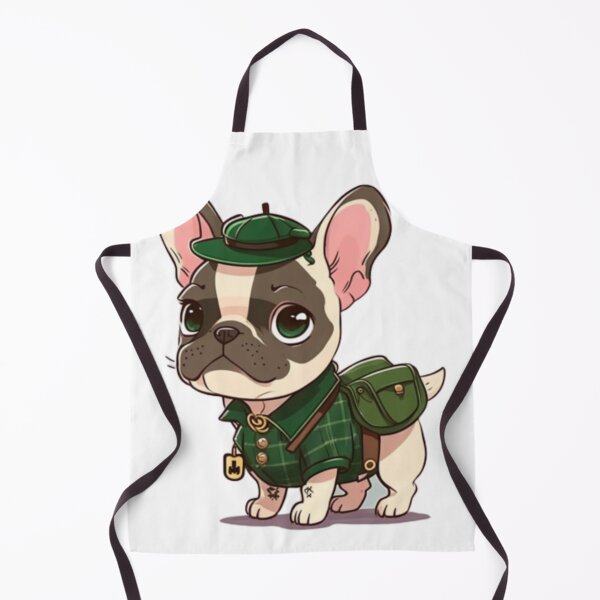 Item preview, Frenchie the Girl Scout French Bulldog designed and sold by PetsEnough.
