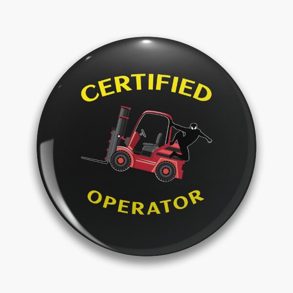 Item preview, Forklift Ninja Certified Forklift Operator NFRY designed and sold by TeamsterLife.