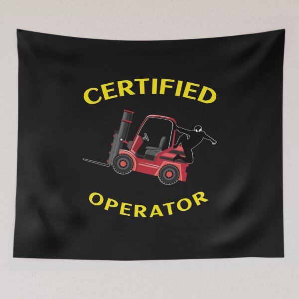 Item preview, Forklift Ninja Certified Forklift Operator NFRY designed and sold by TeamsterLife.