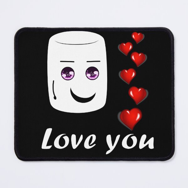 Item preview, Marshmallow Love U Love You For A Thousand Years And Longer Than Time designed and sold by Sonatablue.