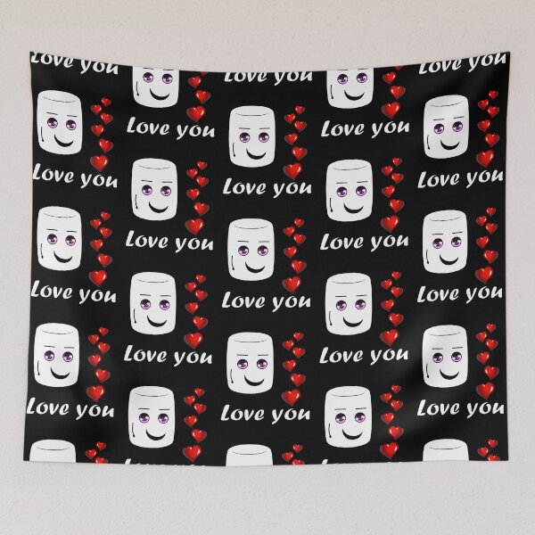 Item preview, Marshmallow Love U Love You For A Thousand Years And Longer Than Time designed and sold by Sonatablue.