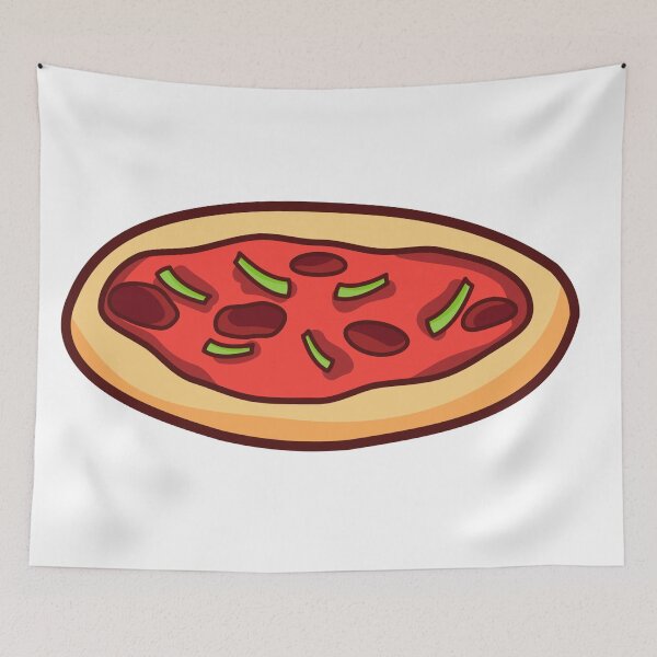 Item preview, Green Pepper Pizza designed and sold by Gile-Shop.