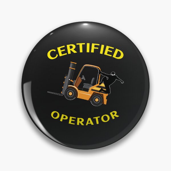 Item preview, Forklift Ninja Certified Forklift Operator NFGY designed and sold by TeamsterLife.
