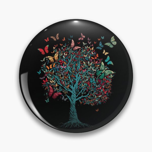 Item preview, Beautiful Tree with Butterflies designed and sold by DiamondPixel.