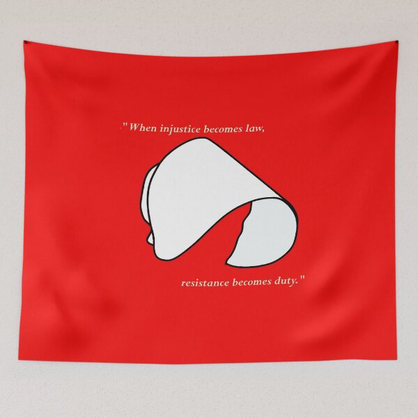 Item preview, "When injustice becomes law..." designed and sold by MissMisc3.