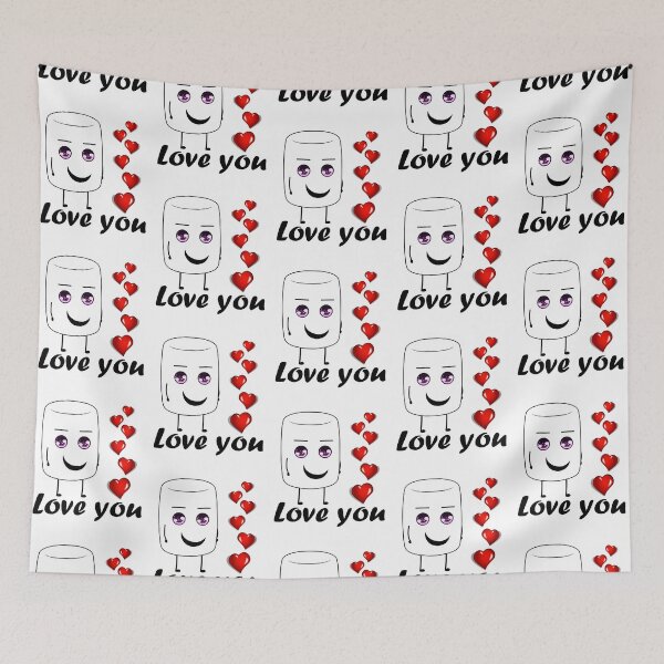 Item preview, Marshmallow Love U Forever And Ever And Ever designed and sold by Sonatablue.