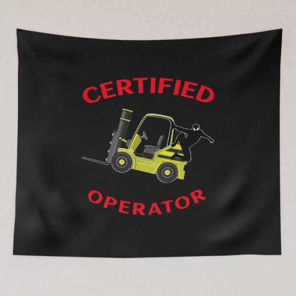 Item preview, Forklift Ninja Certified Forklift Operator NFYR designed and sold by TeamsterLife.