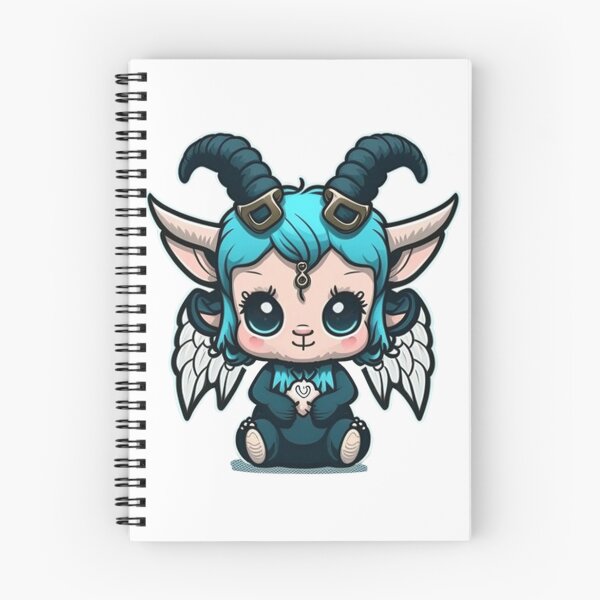 Item preview, Baby Baphomet Cartoon Digital | Digital Art | Baphomet Art | Baby Baphomet Artå designed and sold by cutesykreations.