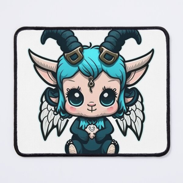 Item preview, Baby Baphomet Cartoon Digital | Digital Art | Baphomet Art | Baby Baphomet Artå designed and sold by cutesykreations.