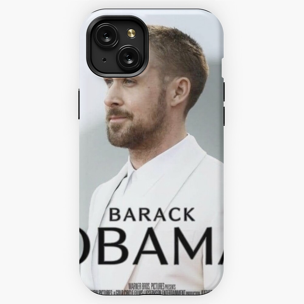 Ryan Gosling Obama movie meme Sticker for Sale by DrMemes