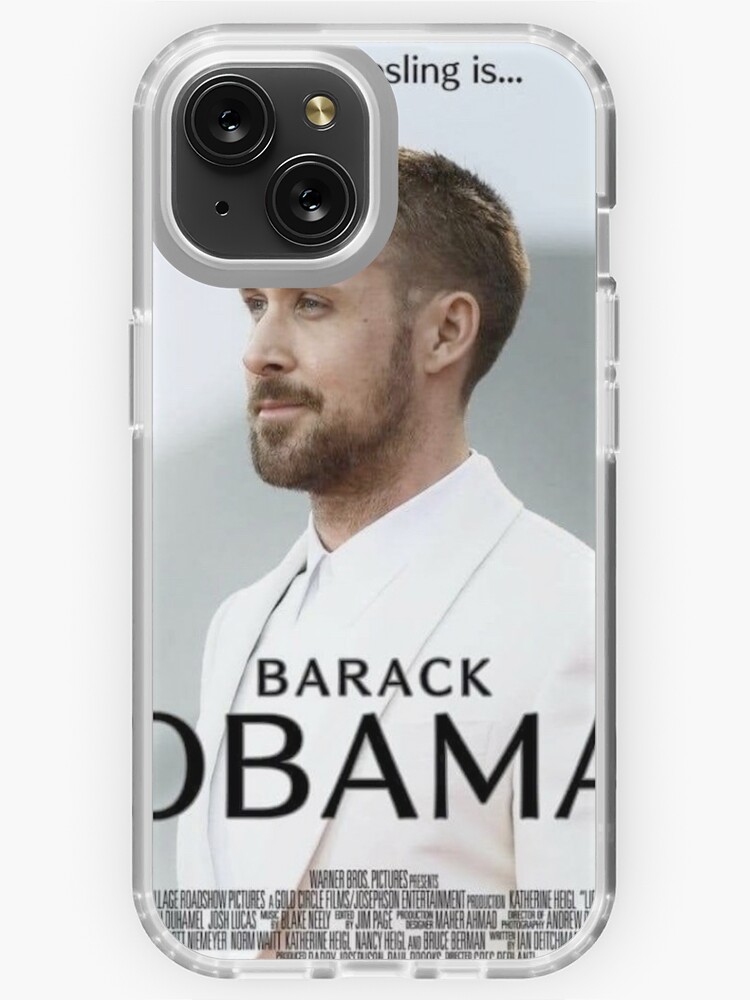 Ryan Gosling Obama movie meme Sticker for Sale by DrMemes