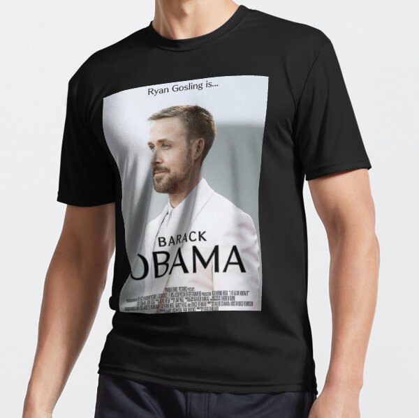 Ryan Gosling Obama movie meme Sticker for Sale by DrMemes