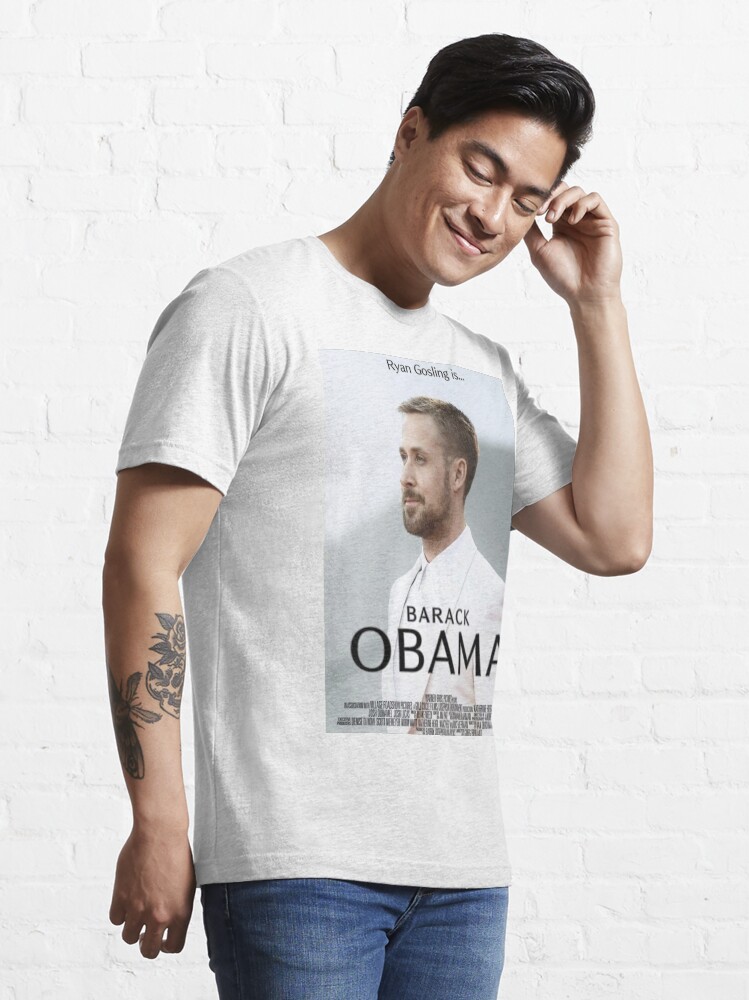 Ryan Gosling Obama movie meme Sticker for Sale by DrMemes