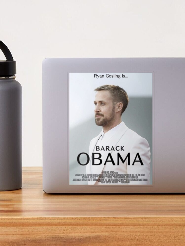 Ryan Gosling as Ken Sticker for Sale by DrMemes