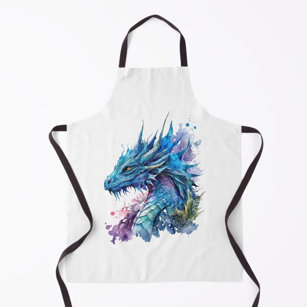 Item preview, Majestic Blue Dragon Watercolour designed and sold by Art-by-Aelia.