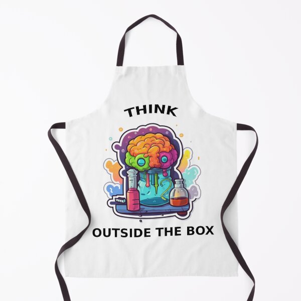 Item preview, Think Outside The Box With Brain designed and sold by InspirationPL.