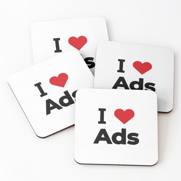 Item preview, I love Ads designed and sold by Moyanana.