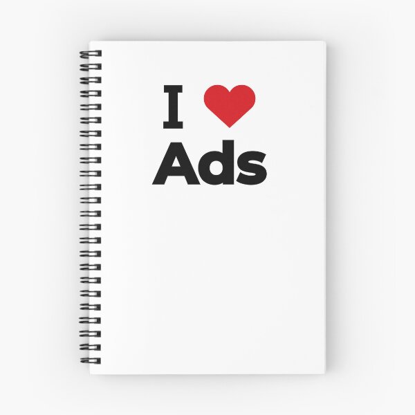 Item preview, I love Ads designed and sold by Moyanana.