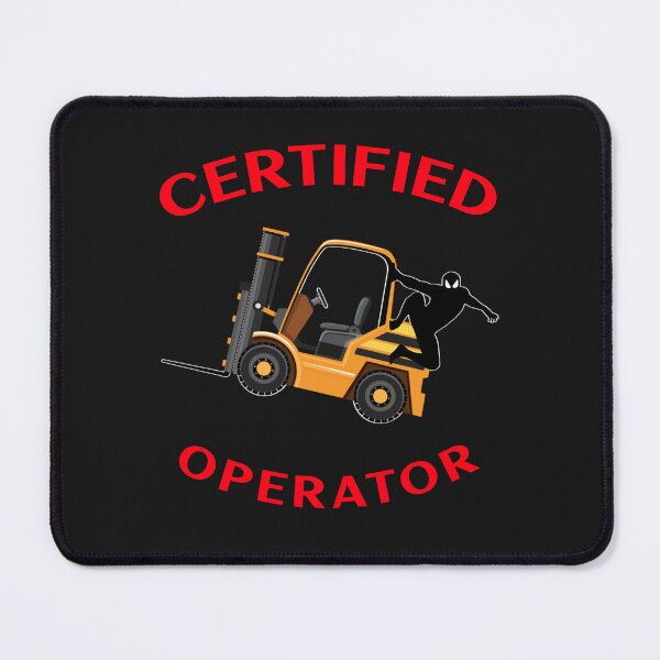 Item preview, Forklift Ninja Certified Forklift Operator NFGR designed and sold by TeamsterLife.