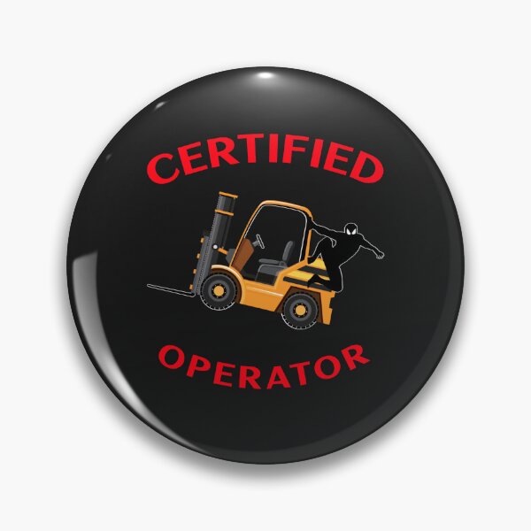 Item preview, Forklift Ninja Certified Forklift Operator NFGR designed and sold by TeamsterLife.
