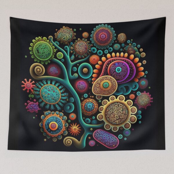 Item preview, Bacteria Paradise designed and sold by BeerBot.