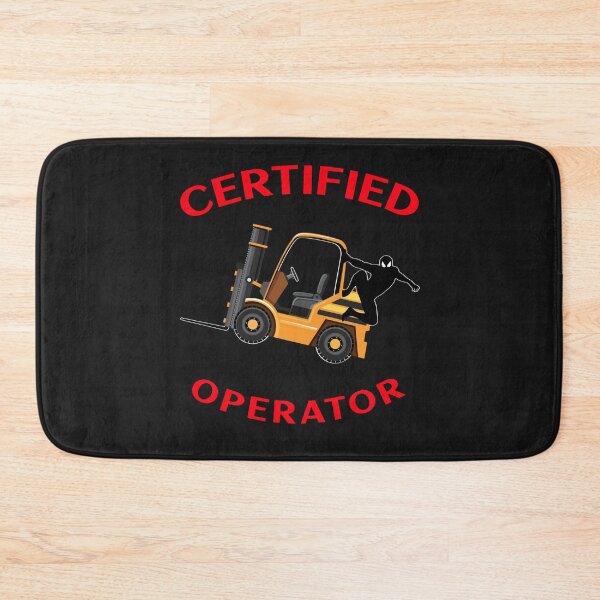 Item preview, Forklift Ninja Certified Forklift Operator NFGR designed and sold by TeamsterLife.