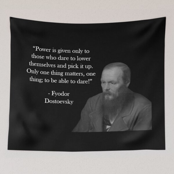 Item preview, Fyodor Dostoevsky Quote - Power designed and sold by Reed-Inc.