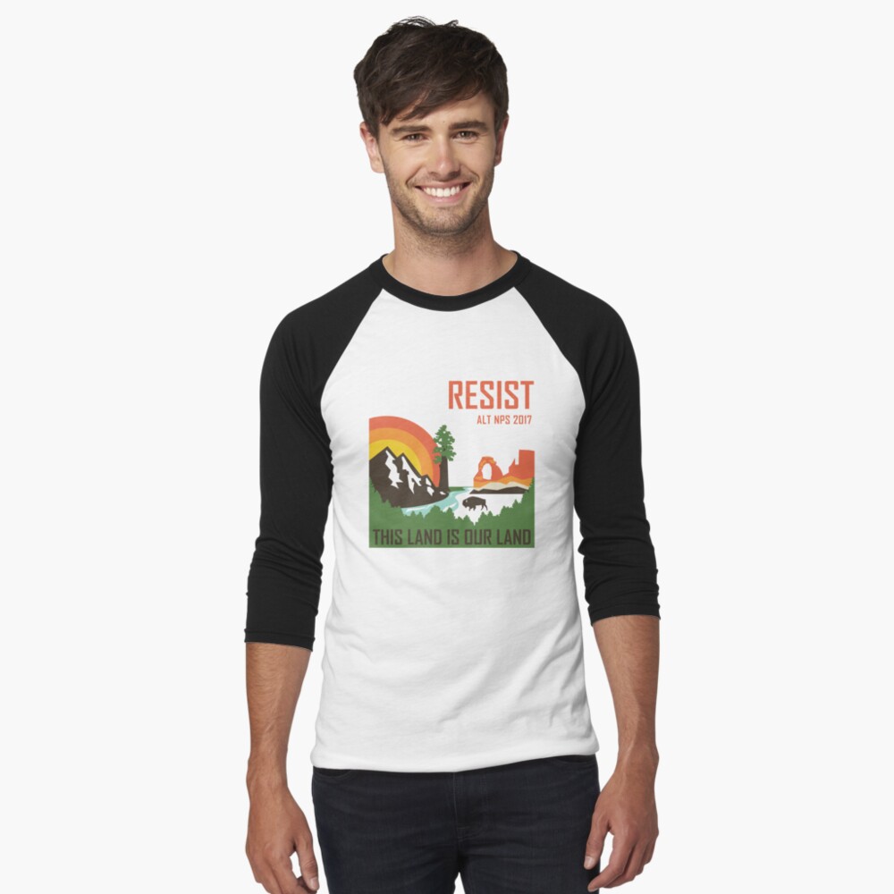 Item preview, Baseball ¾ Sleeve T-Shirt designed and sold by moosewop.