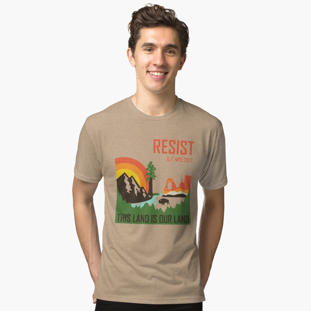 Item preview, Tri-blend T-Shirt designed and sold by moosewop.