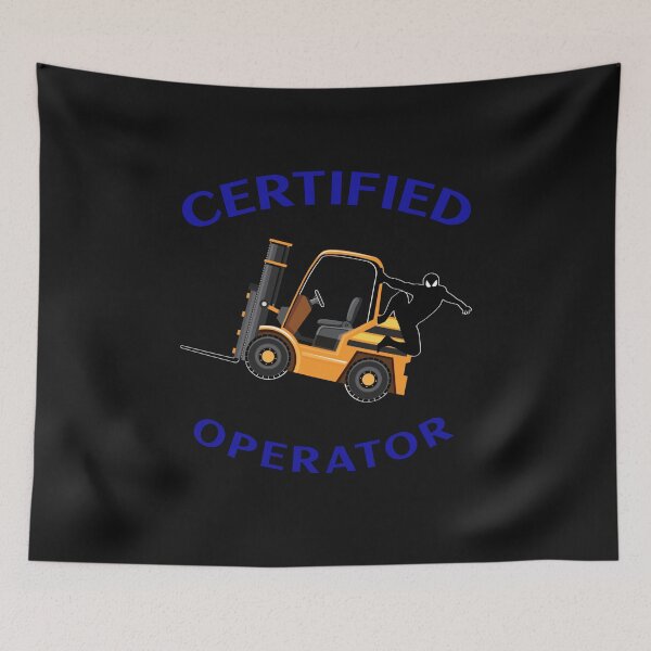 Item preview, Forklift Ninja Certified Forklift Operator NFGB designed and sold by TeamsterLife.