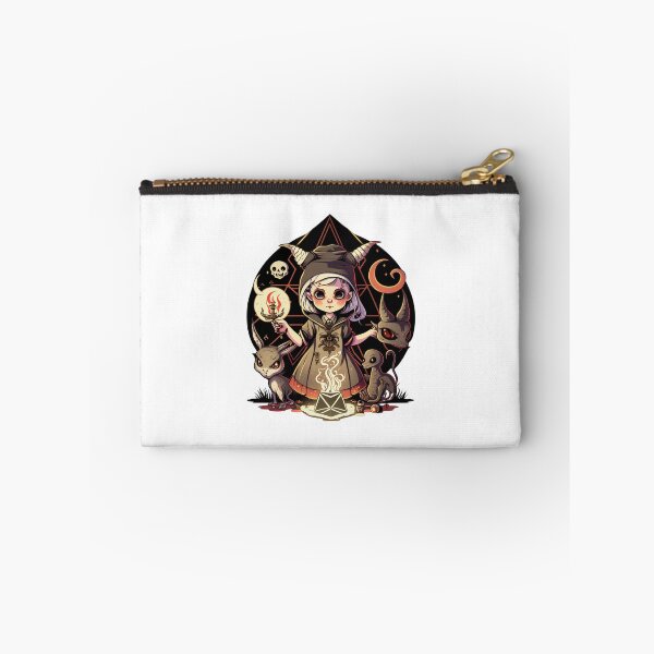 Item preview, Cute Evil Occult Femme Cartoon Digital | Digital Art | Occult Art | Cute Occult Art designed and sold by cutesykreations.