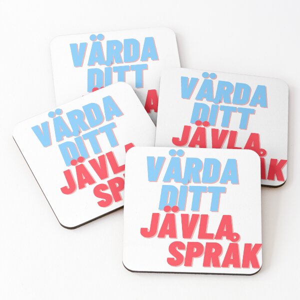 Item preview, Värda Ditt Jävla Språk T-Shirt - Bold and Unique Swedish Slang Tee designed and sold by UmutK.