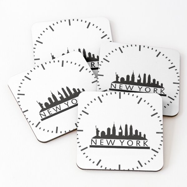 Item preview,  New York Time Zone Newsroom Wall designed and sold by ArtShotss.