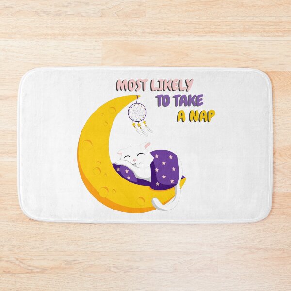 Item preview, Most Likely To Take A Nap,Funny Sleeping Cat, Taking A Nap designed and sold by Artista-shop.