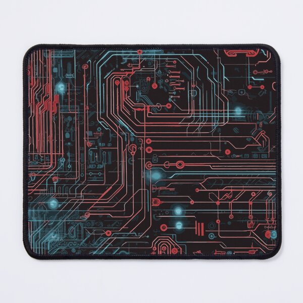 Item preview, Red and Blue Circuitry designed and sold by DaniGirls.