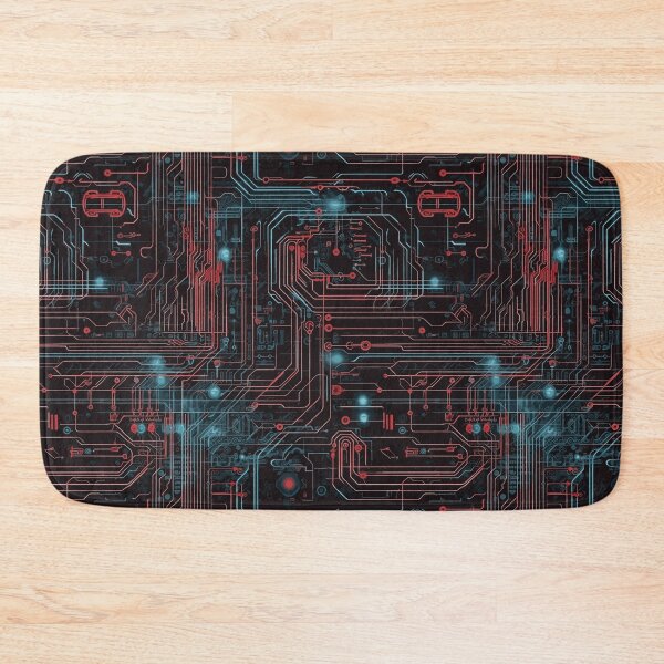 Item preview, Red and Blue Circuitry designed and sold by DaniGirls.