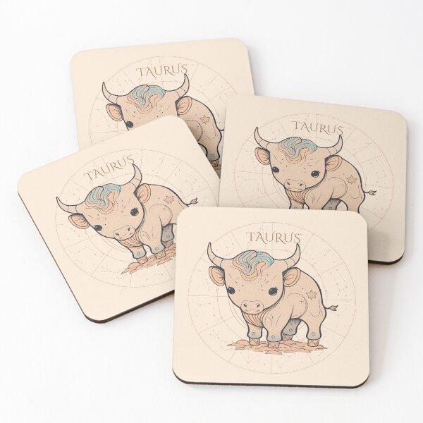 Item preview, Taurus Zodiac Illustration designed and sold by cetakulang.