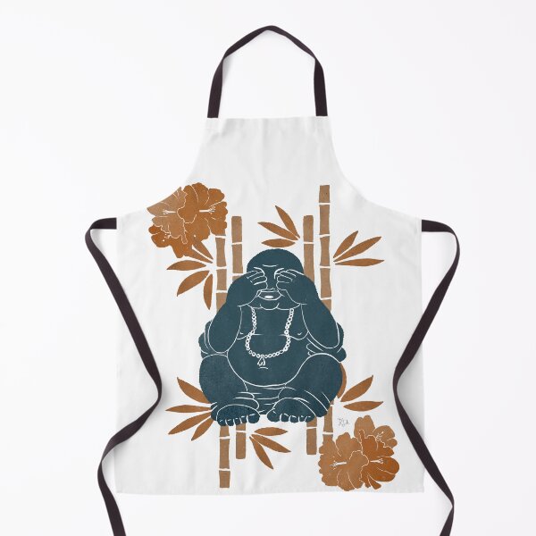 Item preview, See no evil monk with flowers transparent designed and sold by ZorressaArt.
