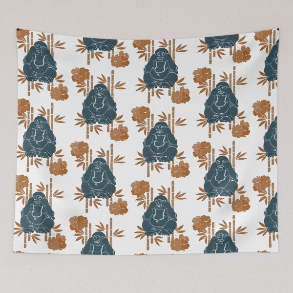 Item preview, See no evil monk with flowers transparent designed and sold by ZorressaArt.