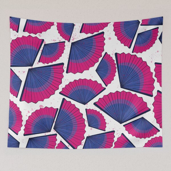 Item preview, Bi Pride Folding Fans Pink designed and sold by Love-Ina.