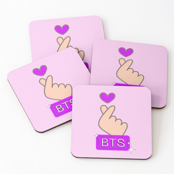Item preview, Korean Finger Heart Illustration | BTS K-Pop ARMY  designed and sold by LazzyPoppy.