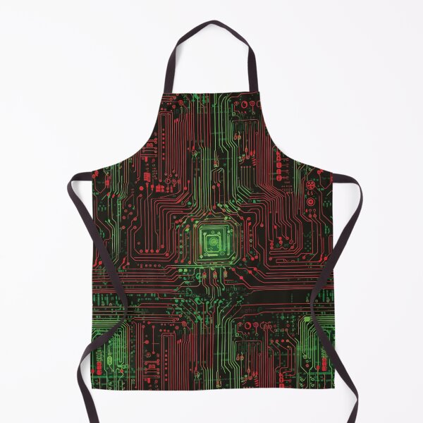 Item preview, Red and Neon Green Circuitry designed and sold by DaniGirls.