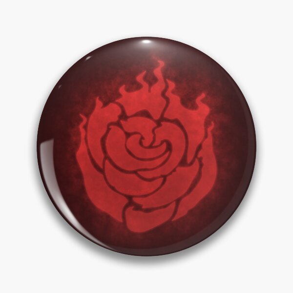 Artikelvorschau, Ruby-Rose-Emblem; RWBY entworfen und verkauft von ateaart.