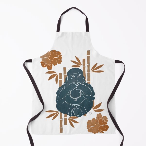 Item preview, Speak no evil monk with flowers transparent designed and sold by ZorressaArt.