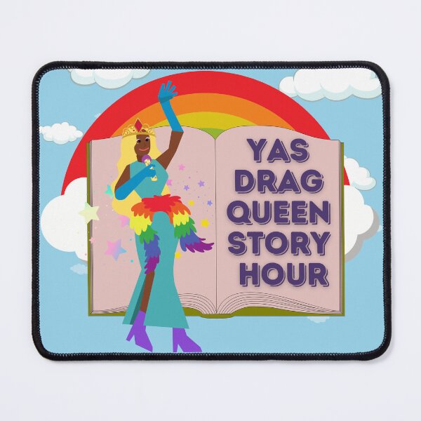 Item preview, Pro LGBTQ "Yas Drag Queen Story Hour" Book designed and sold by Write-to-Rebel.