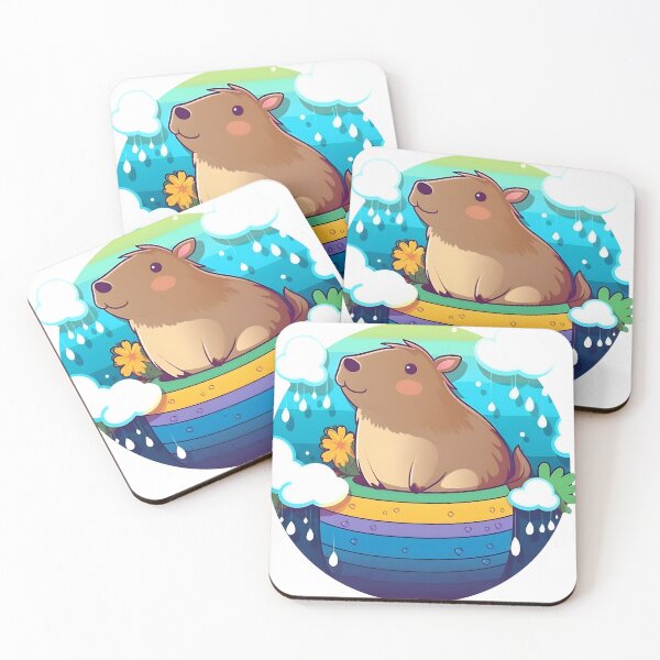 Artikelvorschau, Sitzende Capybara entworfen und verkauft von TTcarnival.