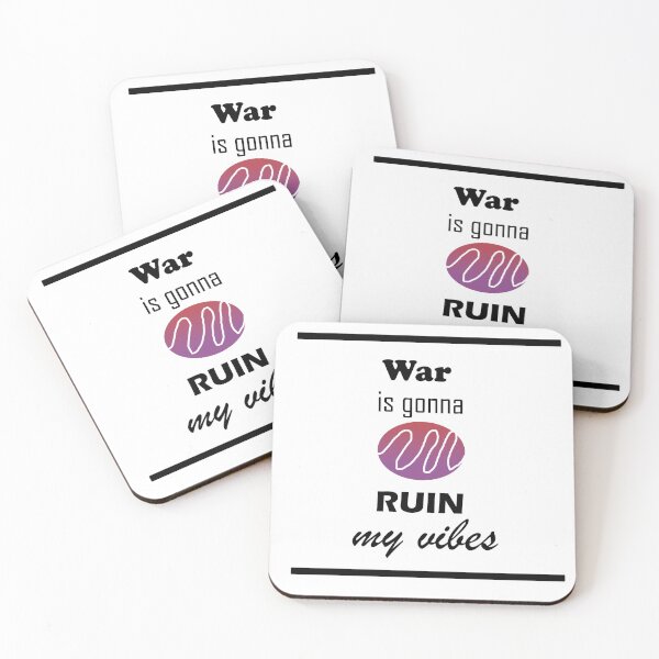 Item preview, War is gonna ruin my vibes designed and sold by shannonigans019.